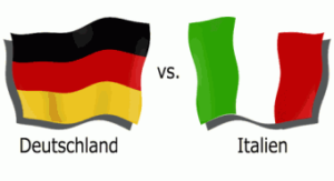 Deutschland gegen Italien