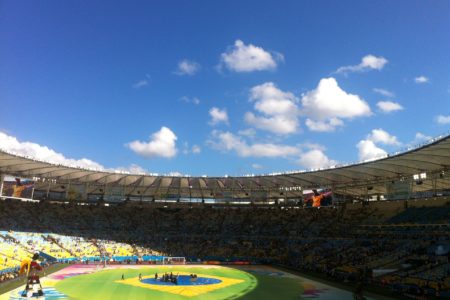 Fußball WM 2014 im Maracana